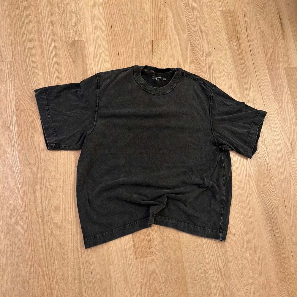 Abercrombie & Fitch Heavyweight Essentials T-Shirt Black Size M